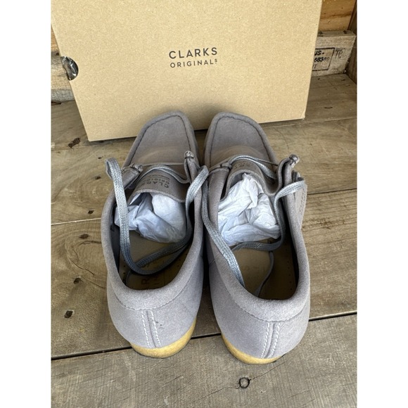 [26165991] MENS CLARKS Original WALLABEE Size‎ 11M Made In Portugal Excellent - Picture 7 of 16